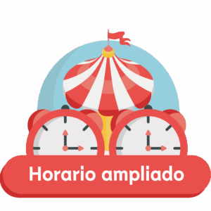 Horario ampliado - Colonias