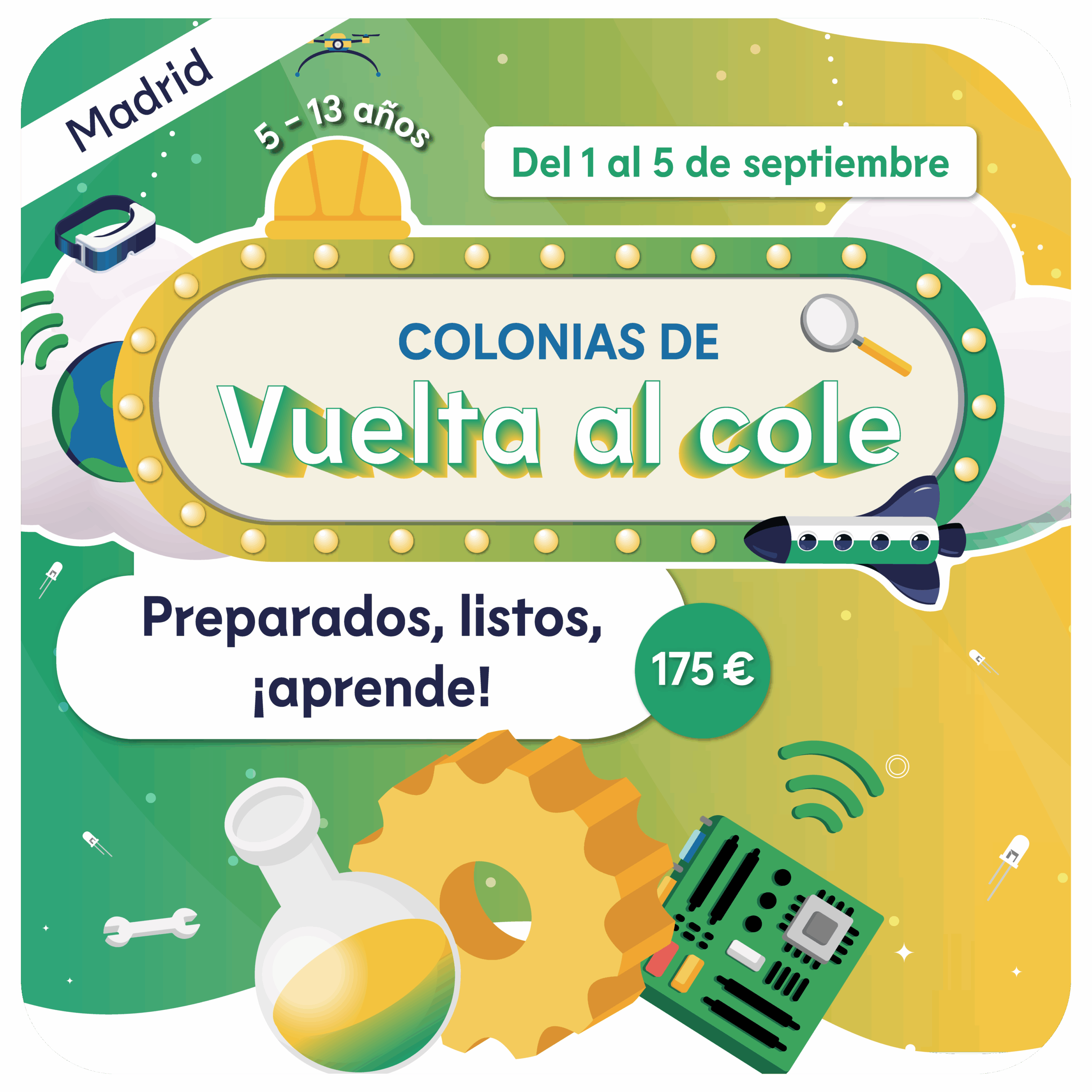 Vuelta al cole - 5 a 13 años - MADRID