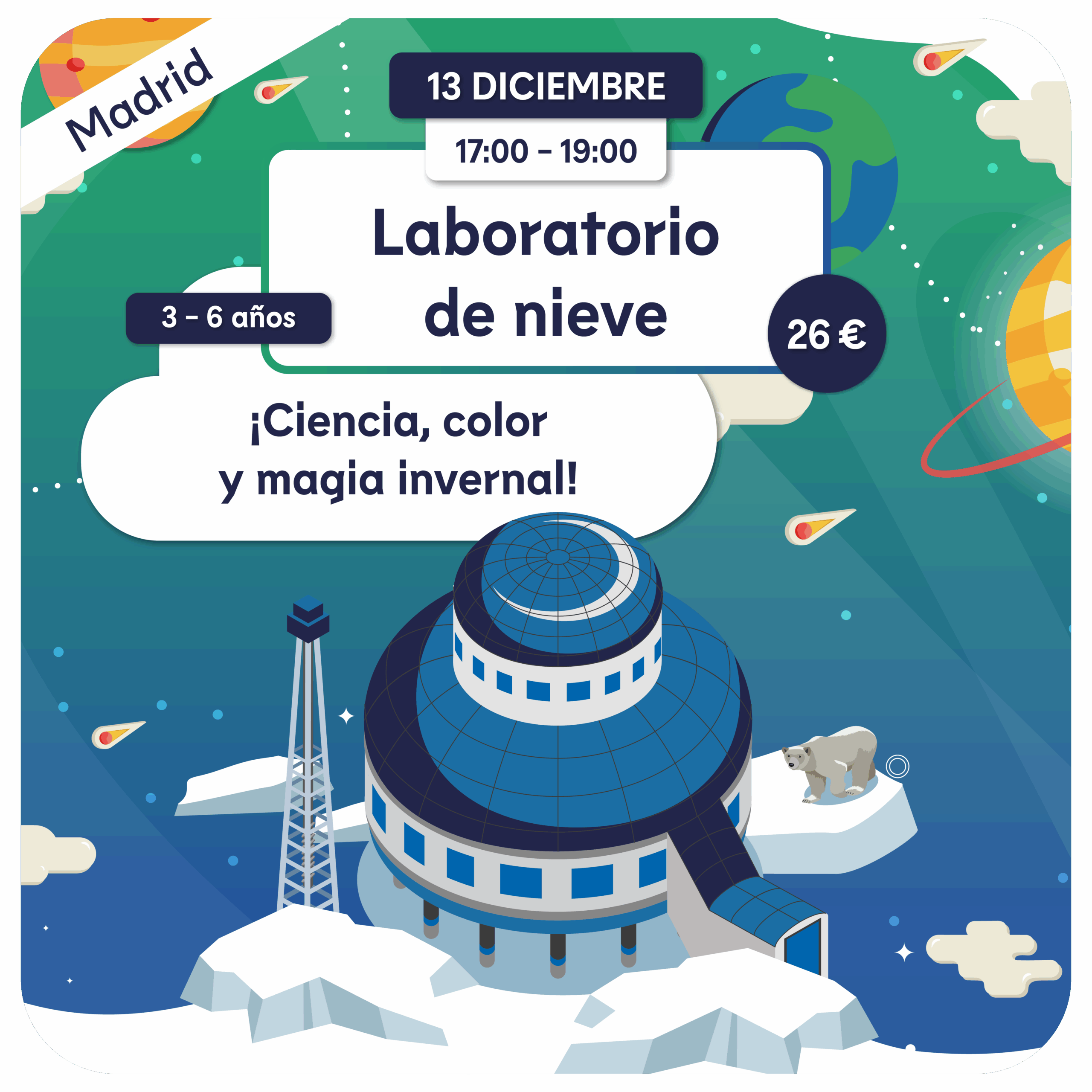 Laboratorio de nieve - MADRID