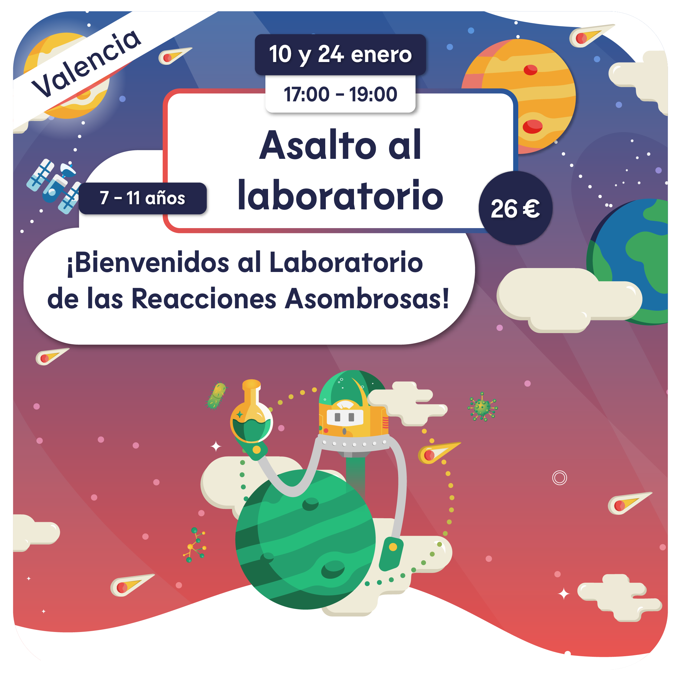 Asalto al laboratorio - VALENCIA