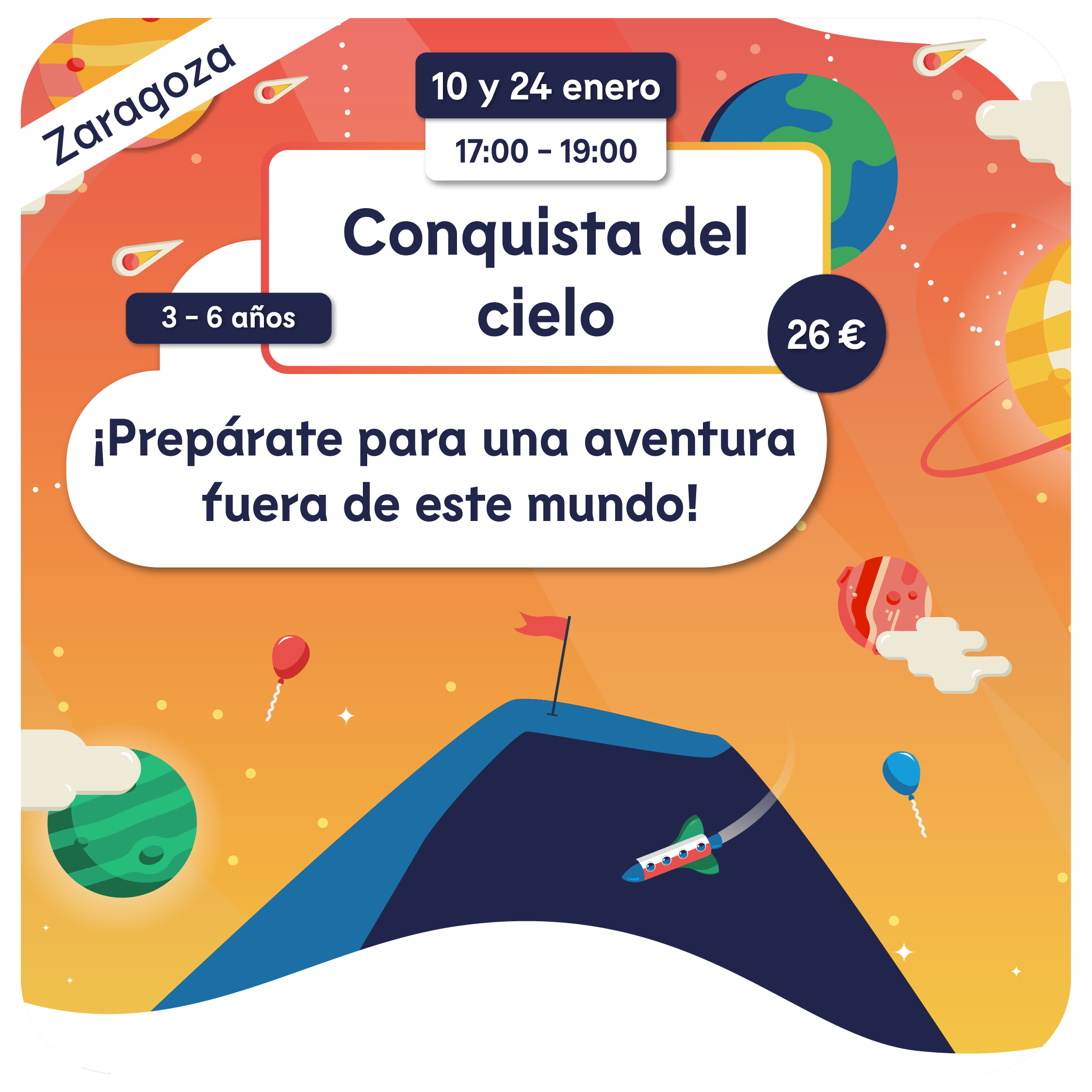 Conquista del cielo - ZARAGOZA