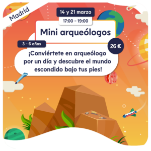 MINI ARQUEOLOGOS - MADRID