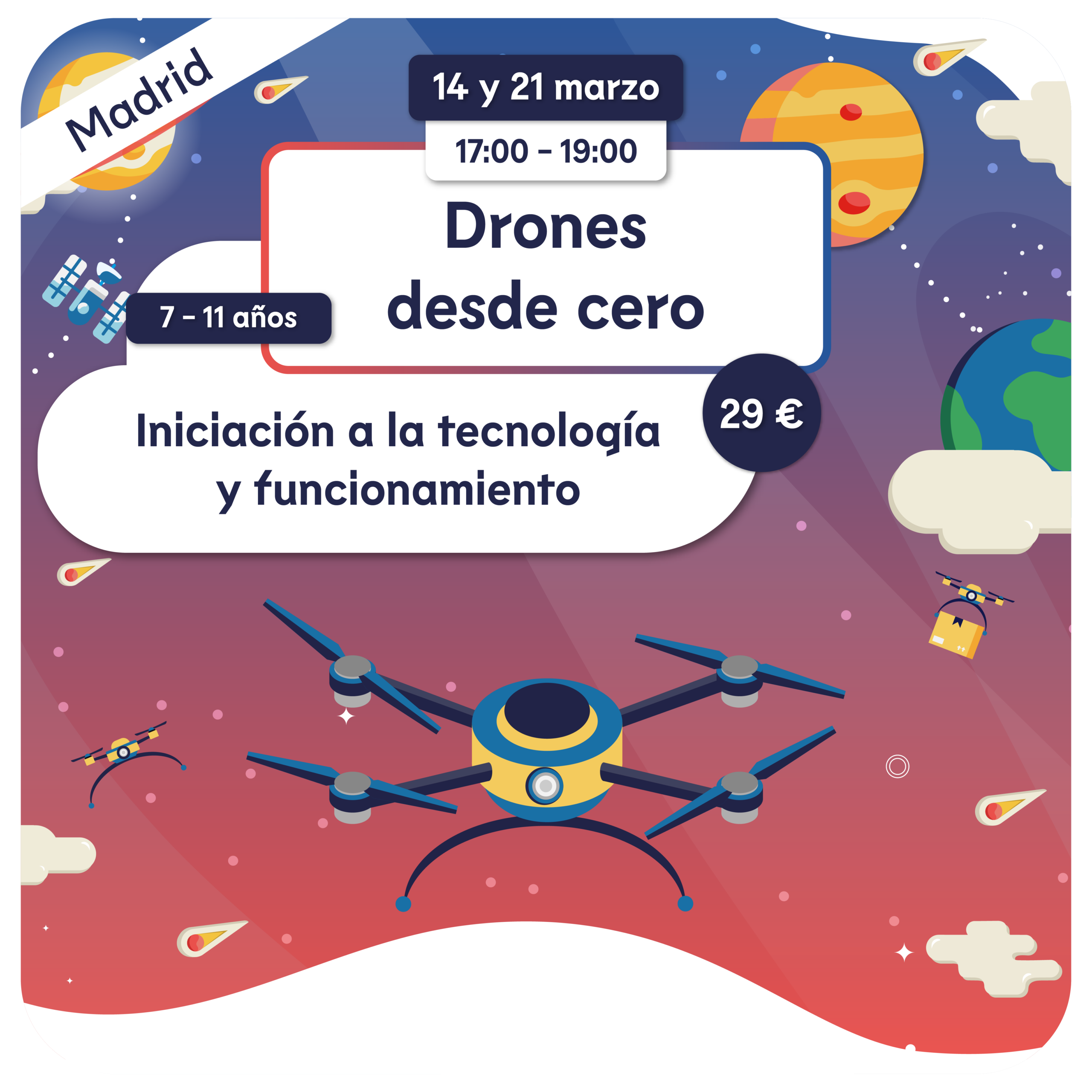 DRONES DESDE CERO - MADRID