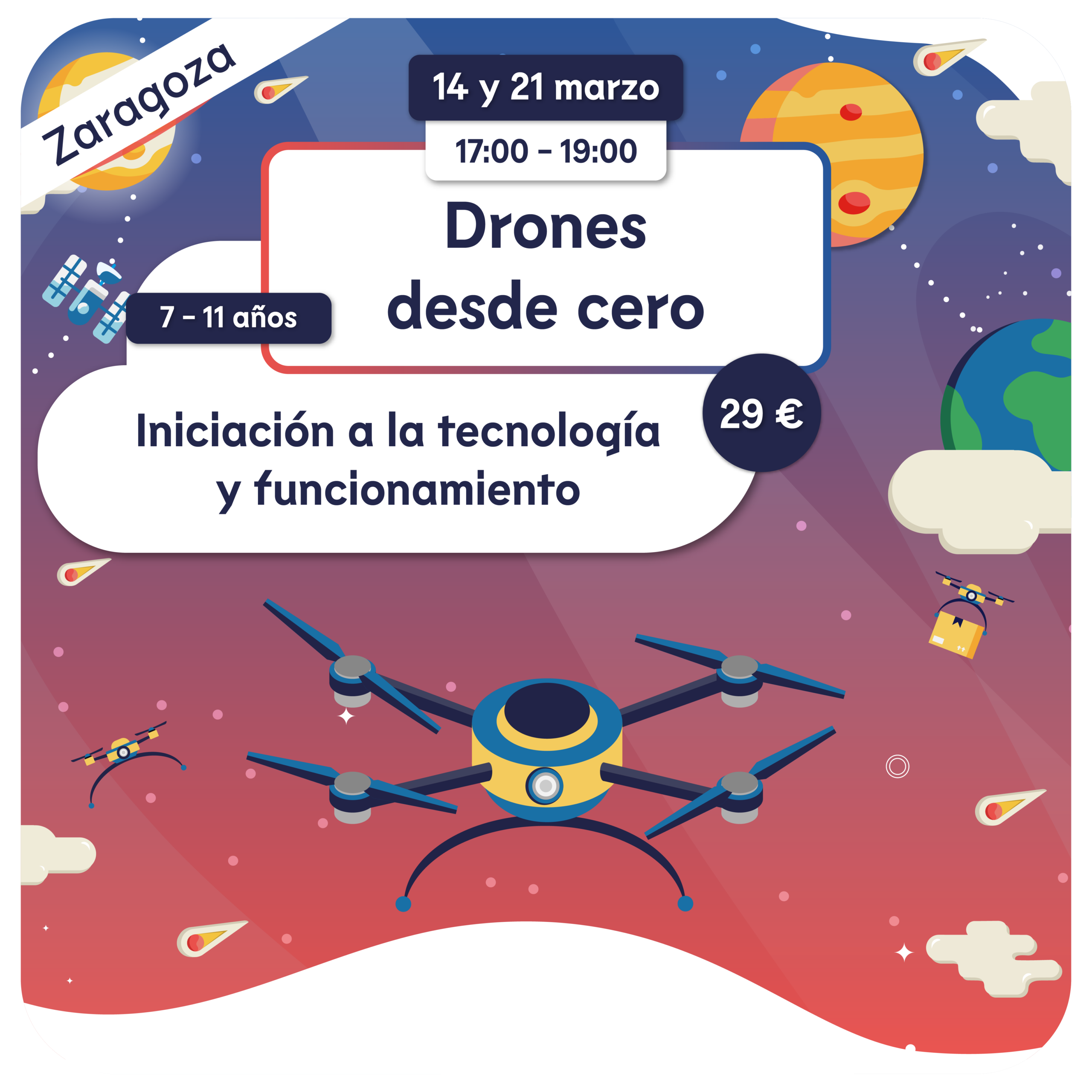 DRONES DESDE CERO - ZARAGOZA