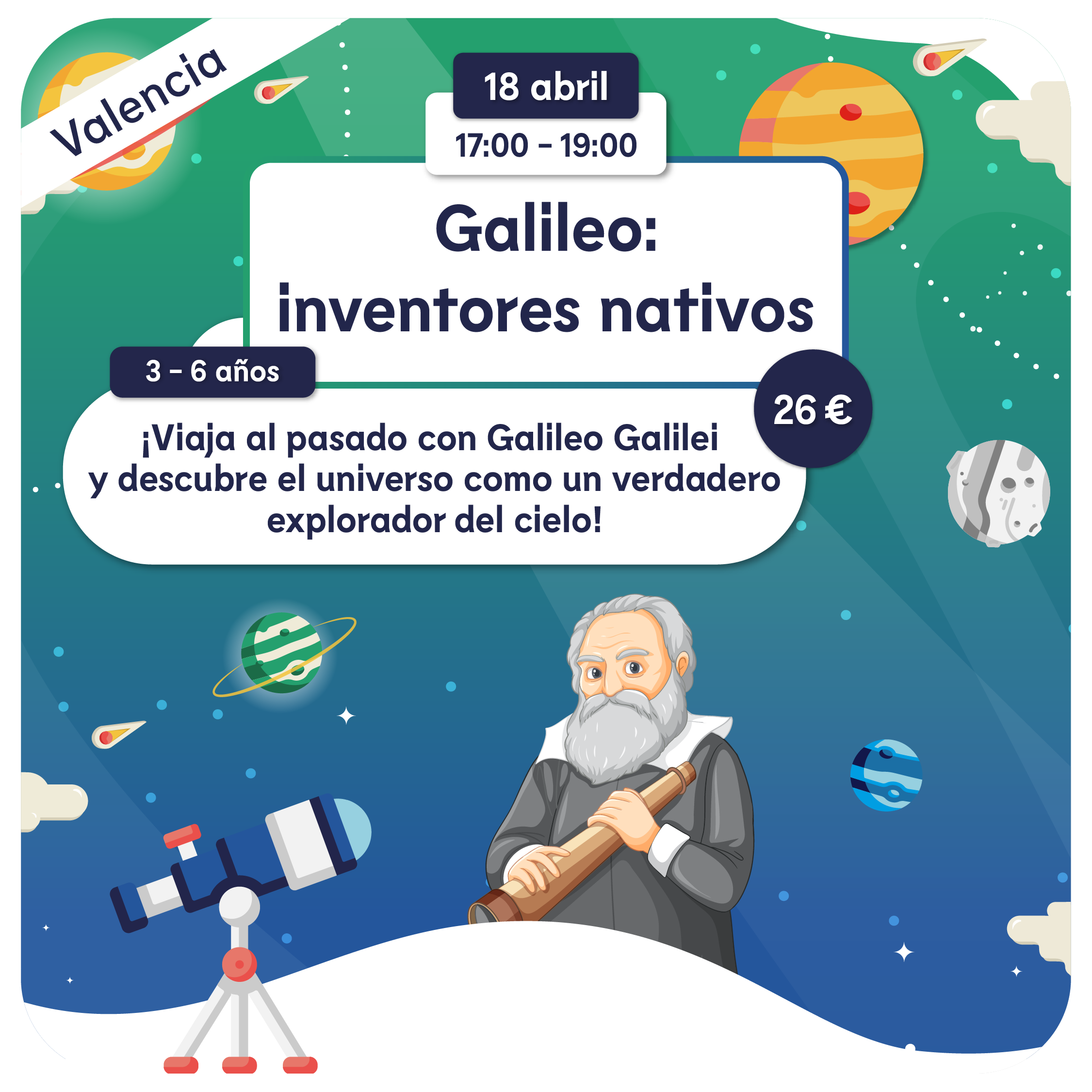 GALILEO: INVENTORES NATIVOS - VALENCIA