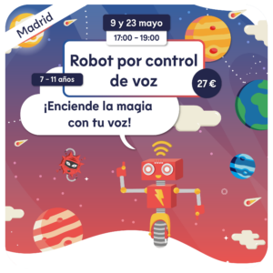 ROBOT POR CONTROL DE VOZ - MADRID