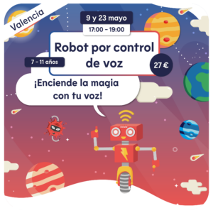 ROBOT POR CONTROL DE VOZ - VALENCIA