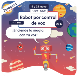ROBOT POR CONTROL DE VOZ - ZARAGOZA