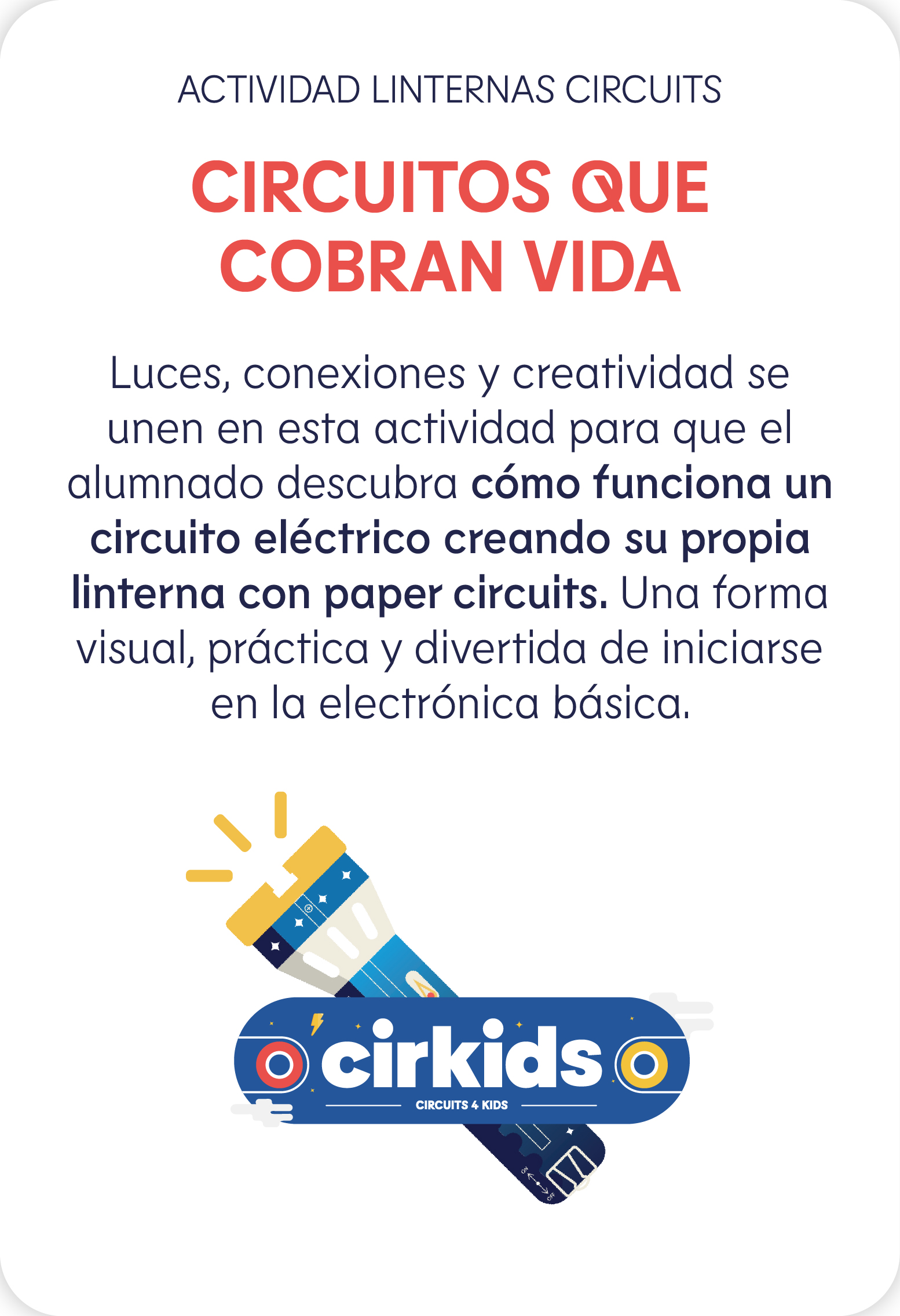 Visita ampliada - Actividad linternas