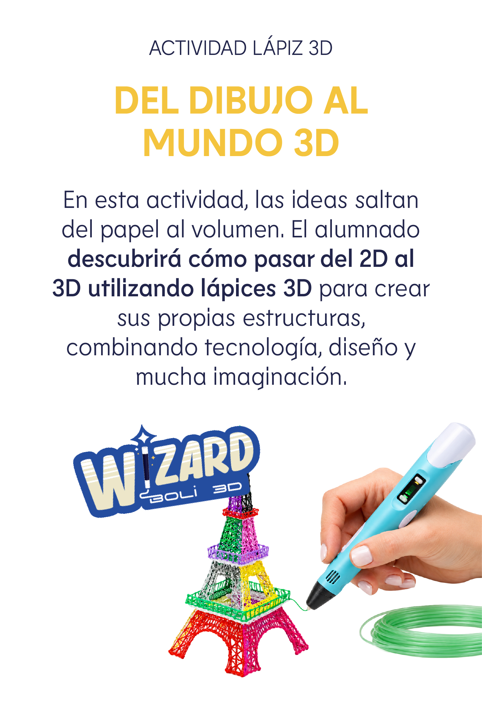 Actividad lápiz 3D