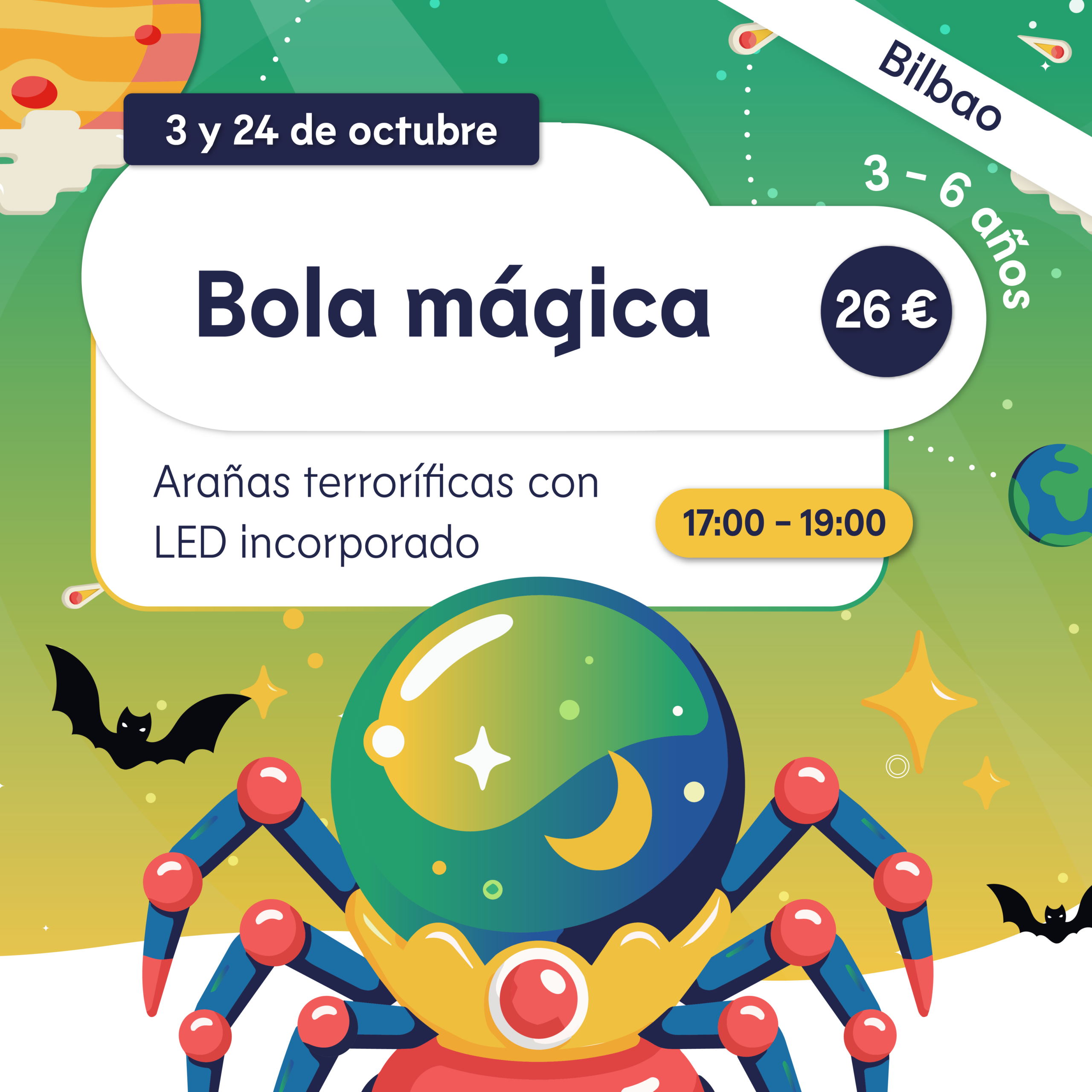 BOLA MÁGICA DE HALLOWEEN - BILBAO